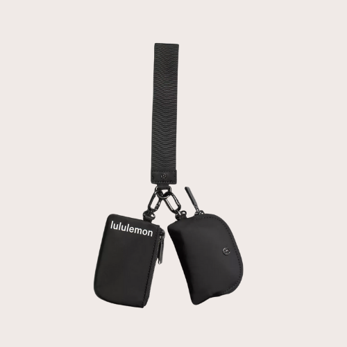 LULULEMON DUAL POUCH WRISTLET